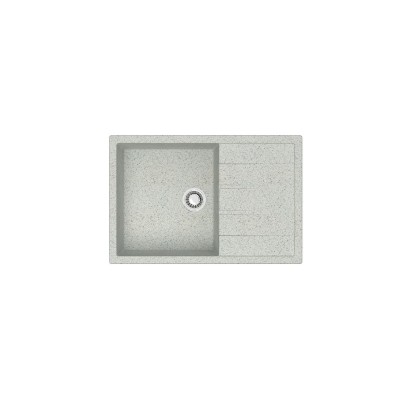 13076 Мойка матовая Модель 161/Q10 (светло-серый) Карельский камень